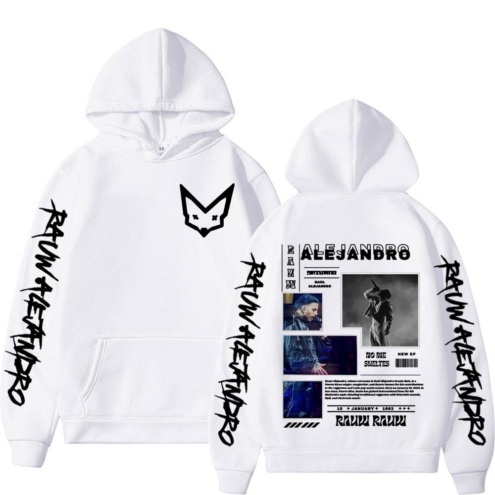 Singer Rauw Alejandro Tour Merch Hoodie Men's Clothing Hip Hop Fashion Harajuku Sweatshirt High Quality Casual Hooded Streetwear
