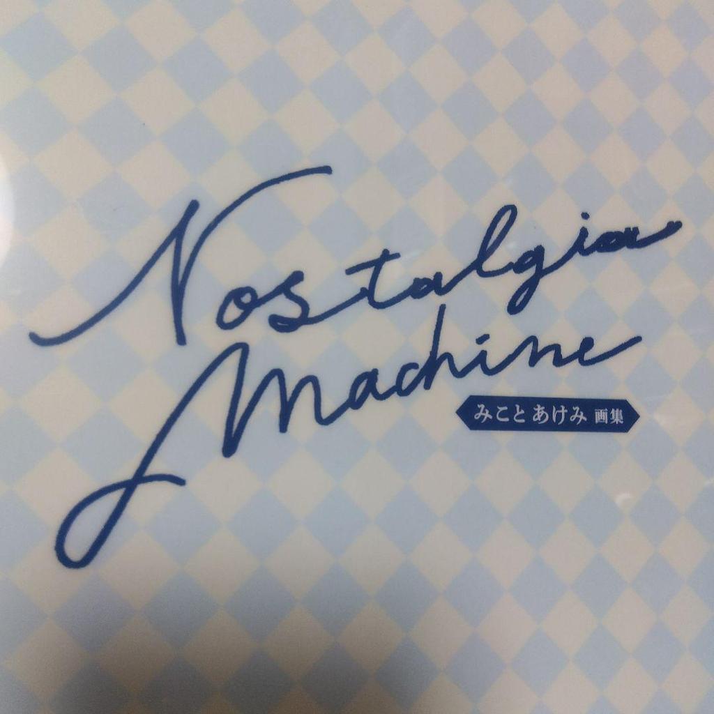 [USED] 366 Mikoto Akemi Art Book A-4 Clear File