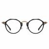 Lingkeonpeuleim Lf9672_Purple Ip Titanium Eyeglass Frame