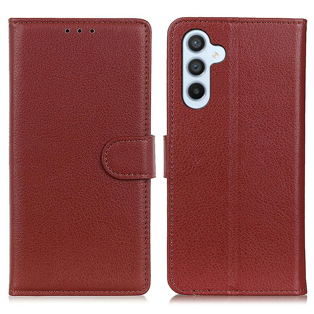 For Samsung Galaxy A37 5G Wallet Case PU Leather Phone Cover Litchi Texture