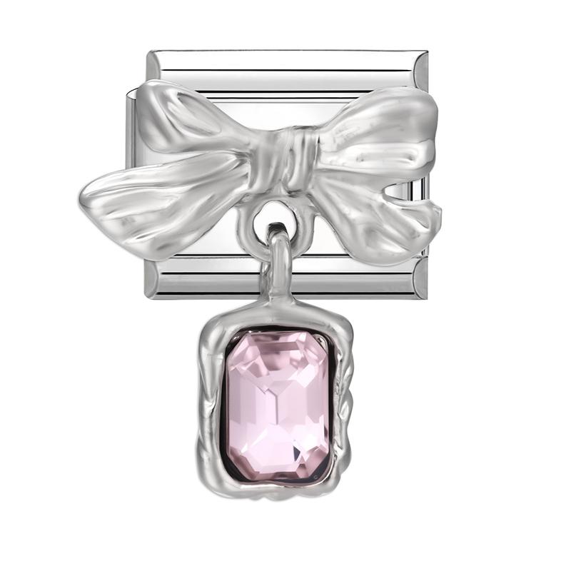 New Zircon Starfish Heart Shell Crown Rose Flowers Italian Charm Links Fit 9mm Stainless Steel Bracelet Women DIY Making Gifts