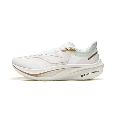 Li Ning Feidian 4 Challenger Sport Bequem Stoßdämpfung Verschleißfest Niedrig geschnitten Renn-Laufschuhe Herren Sneaker Weiß ARMW009-7