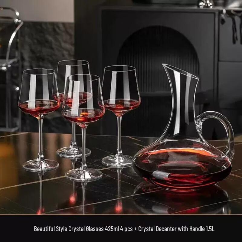 Набор бокалов для красного вина Naijiang Light Luxury Crystal Burgundy