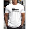Europäische Größen Herren Anti-Muster Sommer Lässig Rundhals Kurzarm T-Shirt