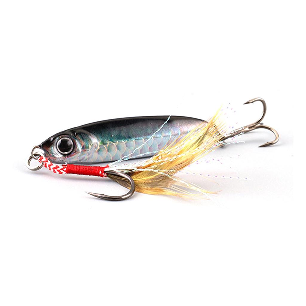 Spotlip Metal Jig Set 6pcs All Season 7g/10g/15g/20g/25g/30g Boat Sea