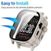 Hard PC+Tempered Glass Case For Realme Watch 5 Bumper Full Cover Protective Shell For Realme Watch 5 Screen Protector Accessory