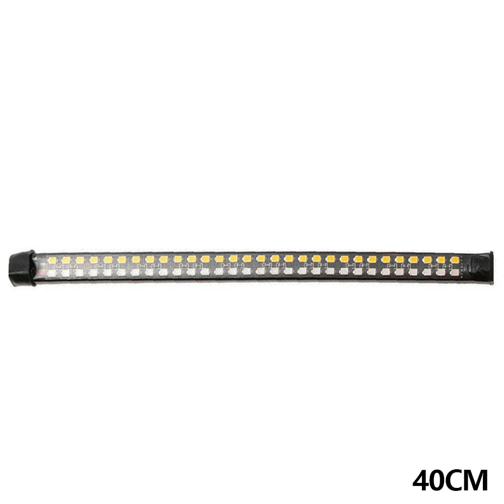 20cm 30cm 40cm Flexible Motorcycle LED Tail Light Strip 12V Flowing Water Blinker Indicator Signal Lamp Taillight Stop Lamp