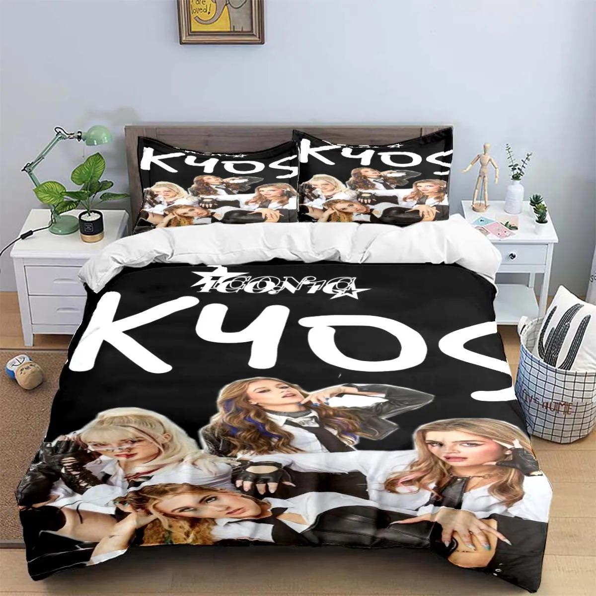 

Comforter Europe Star Group K-K4Os Bedding Set Single Twin Full King Size Musical Genius Adults Teens Bedroom Gift Comforter (quilt)-EU Single(135*200cm)3pcs