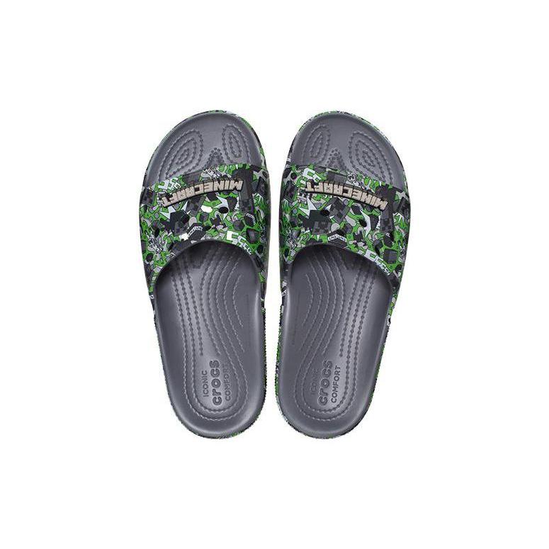 Crocs Classic Slide Minecraft Grey 208470-90H