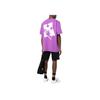 Off-White Ss23 Geometric Logo Print Crew Neck Short Sleeve T-Shirt Men Tops Lavender OMAA038S23JER0033601