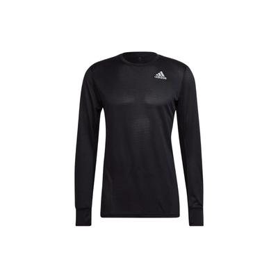 Solid Color Logo Print Reflective Slim Fit Long Sleeve T-Shirt Men Tops Black H58590