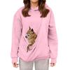 Women's Fashion Daily  Casual  Hoodie Long Sleeve Top