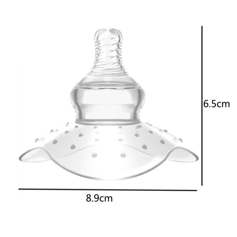 Stil semicerc Maternitate Protecții pentru mamelon din silicon pentru alăptare Mamă pentru lapte