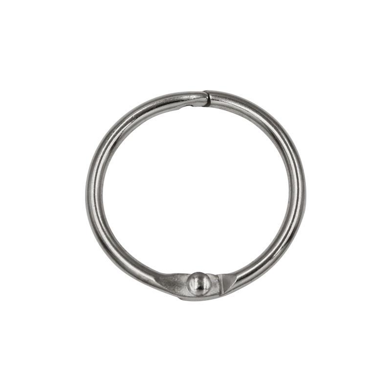 Metal Loose-Leaf Rings: Easy Open/Close for Notebooks, DIY Photo Albums, Card Binding