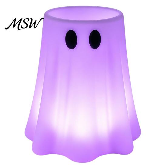 Halloween Theme Kitchen Tool 3D Printed Ghost Can Holder, Glow?in?the?Dark Soda Beverage Holder Cup Cover, Cute Tabletop Decor for Party