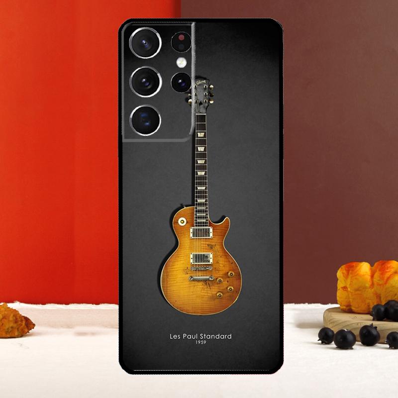 Guitar Music Case For Samsung Galaxy S23 S20 FE S21 FE S22 Ultra S8 S9 S10 Plus Note 10 Note 20 Ultra Cover