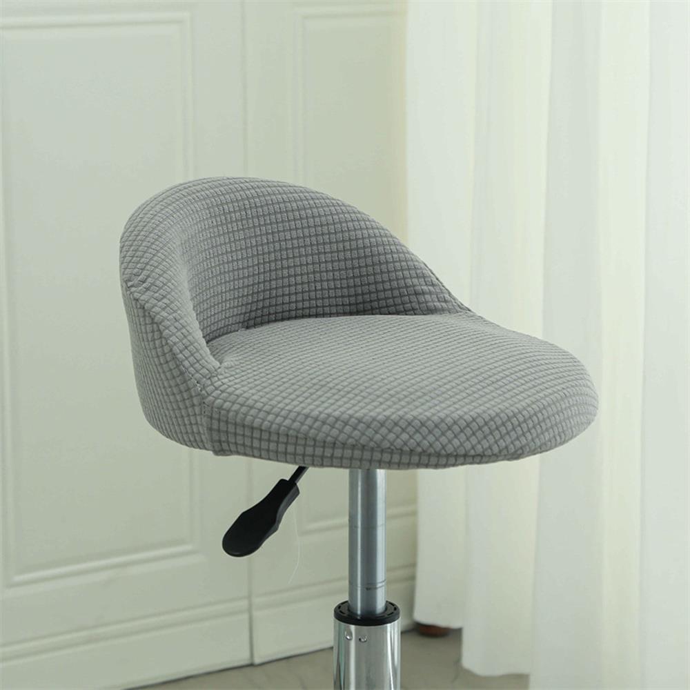 Bar Counter Swivel Chair Cover Washable Removable Universal Chair Covers Modern Wear-Resistant Dining Stretch Stool Slipcover