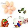 Puntos Kids 6Pcs Simulation Artificial Egg Easter DIY Painting Crafts Pretend Play Toy