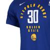 Nike T Shirt Golden State Warriors Men's Blue AA2322-495
