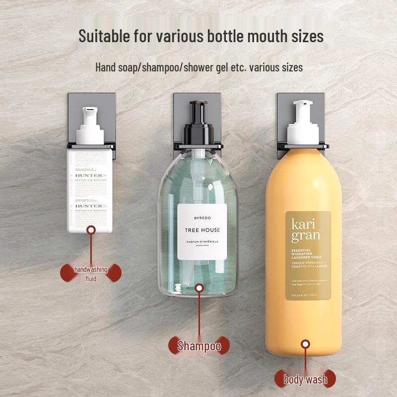 YOUQIN No-Drill Space Aluminum Bathroom Shower Caddy