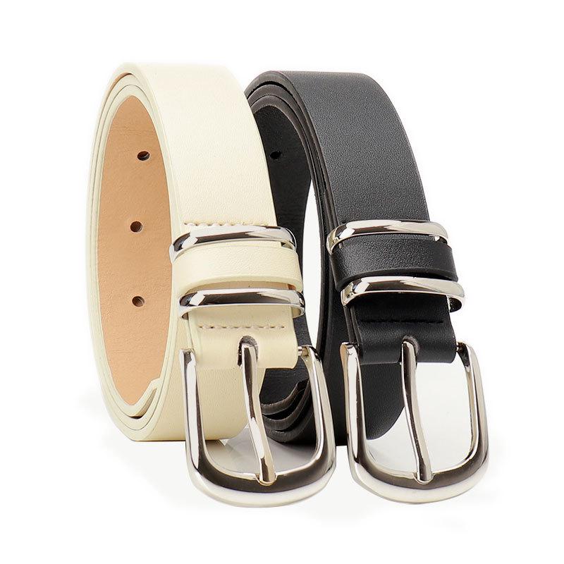 Leopard Print Double Circle Waist Belt - Women's PU Leather Versatile Accessory for Jeans and Dresses