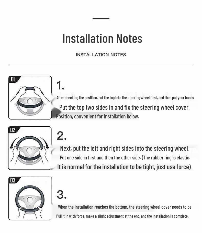 Changan Lenkradbezug für CS35, CS55, CS75plus, Eado, Oshan X7, X5 und Benbenestar