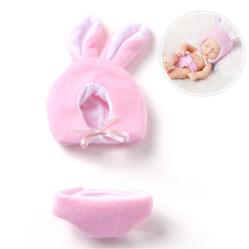7-Inch Realistic Silicone Reborn Doll Clothes for Mini Dolls
