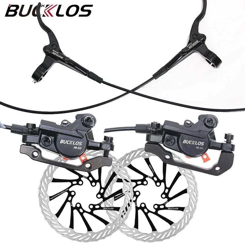 BUCKLOS Bike Hydraulic Brakes Set 160mm