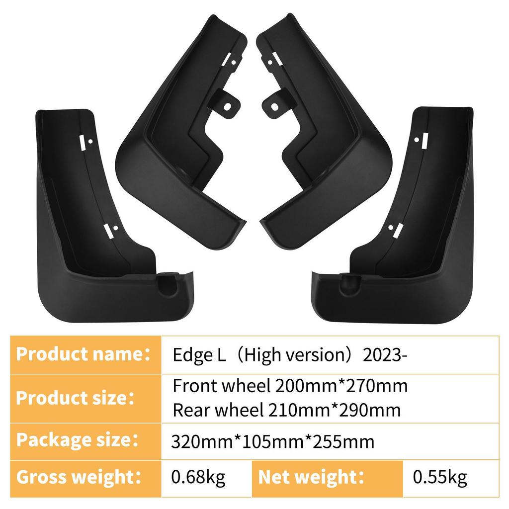 Ford Edge L 2023-2025 Premium Kotflügel für Reifen - Auto Zubehör Modifikationen