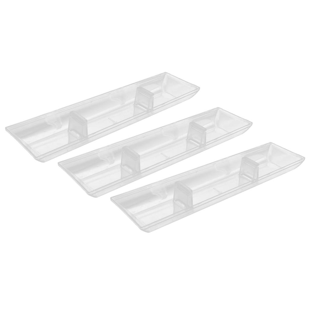 3 Stück Dunstabzugshaube Ölauffangbehälter Rechteckige Ölauffangbox für Küche Zuhause Restaurant