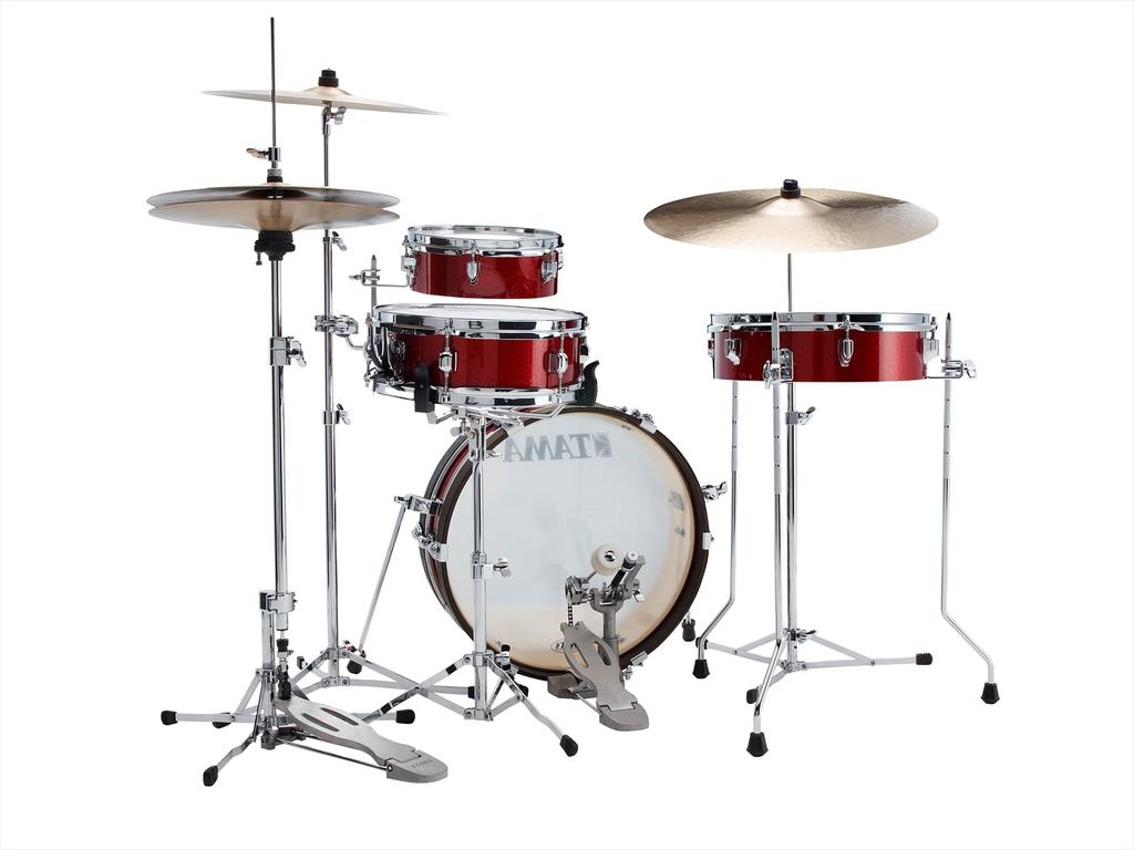 TAMA Tama Pancake Shell Kit Red Club-JAM 4-teilig [Burnt Mist] LJK48P-BRM