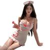 Manyan Sexy Nurse Uniform Lingerie - Soft Cute One-Piece Suspender Suit