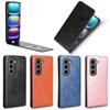 Leather Flip Cases For Infinix Hot 50 Pro+ Plus Up And Down Flip Cover PU Leather Durable Protective Cover