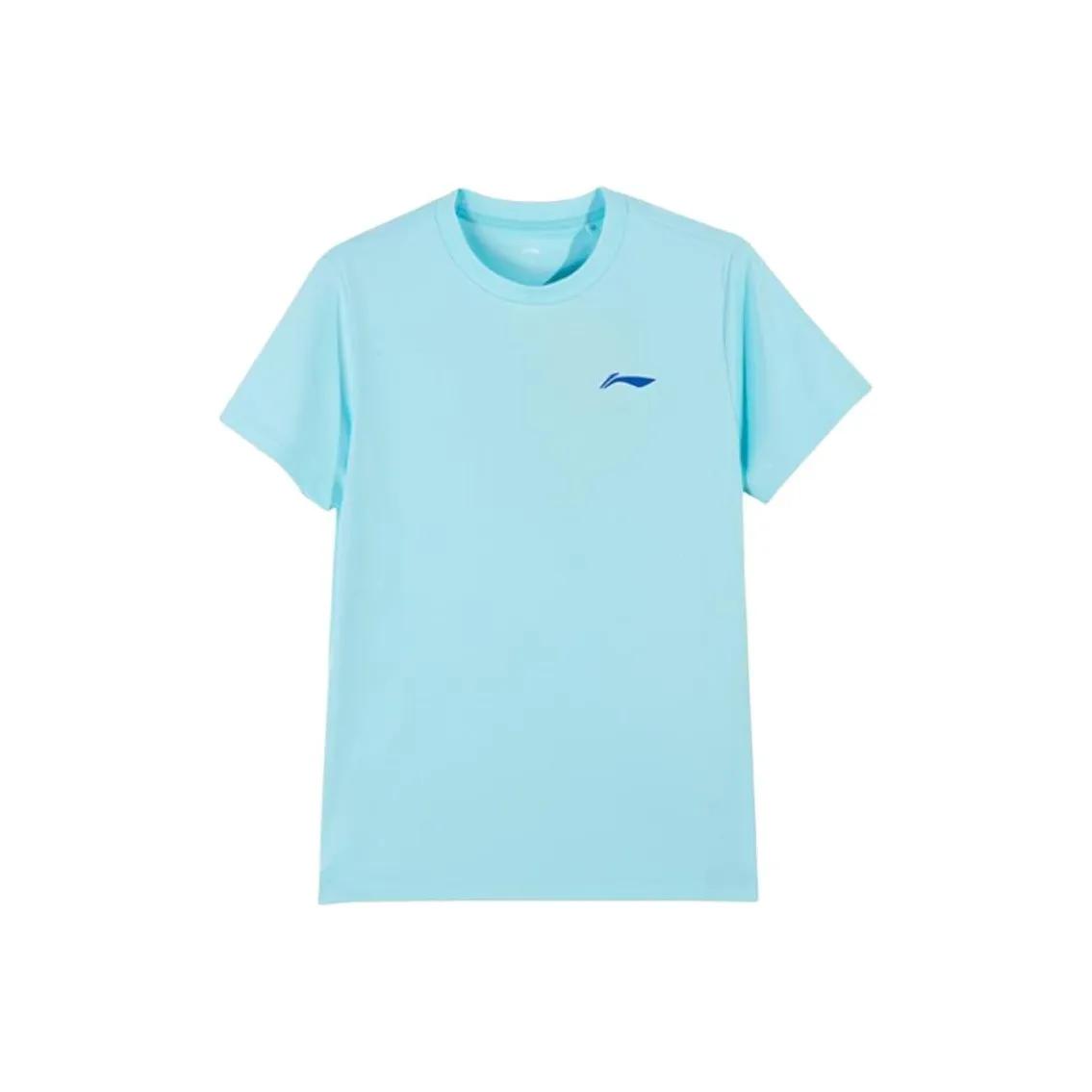 Футболка Li Ning Охлаждающая синяя для подростков YTSV135-3 130