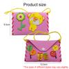 1/5pcs Felt Wallet Handmade Material Package EVA Adhesive Creative Sewing Pasting Household Handicrafts DIY Production TMZ