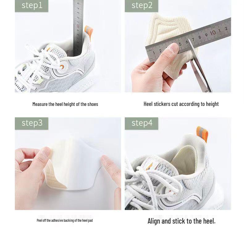 Shoe Heel Stickers: Anti-Slip, Size-Adjusting Inner Pads for Loose Shoes