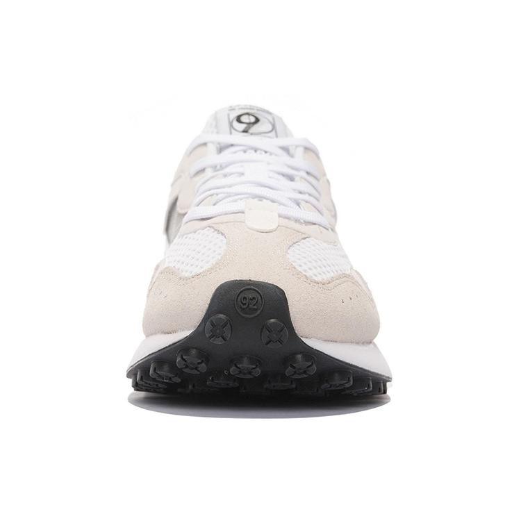 New LiNing Fangyuan Classic Cushioning Anti Slip And Wear Resistant Low Top Sports Casual Shoes Women's White Sand Gray AGCS018-1