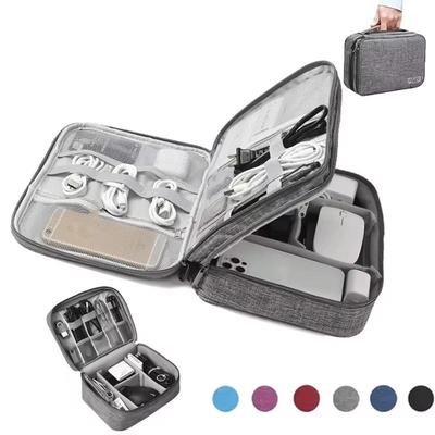 Cable Storage Bag Portable Data Cable Headphone Organizer Bag Waterproof Digital Electronic Organizer USB Data Line Charger Bag