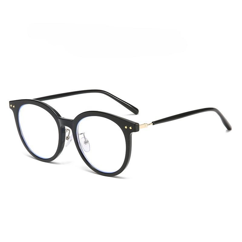 New Fashion Round Frame Reading Glasses for Female and Male Ultra Light  Anti Blue Light Computer Office Work Presbyopia Glasses