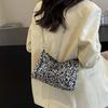 Unique Design Purse Women's 2024 New Spring Summer Versatile Single Shoulder Crossbody Bag Sparkling Chain Armpit Bag