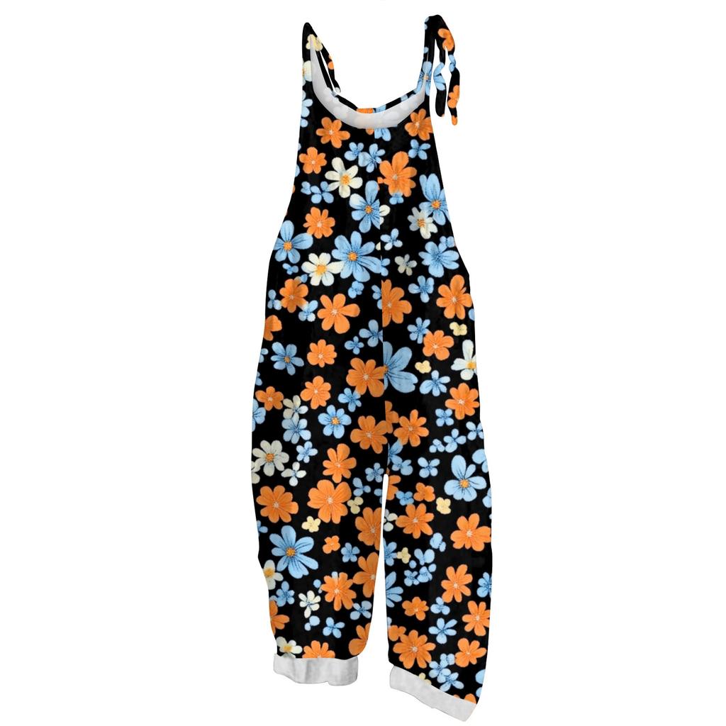 Women's Fashion Casual Loose Christmas Printed Wide-Leg Sweatpants