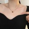 Women's High-End Tiger Eye Clavicle Necklace - Light Luxury Y2K Sweater Chain