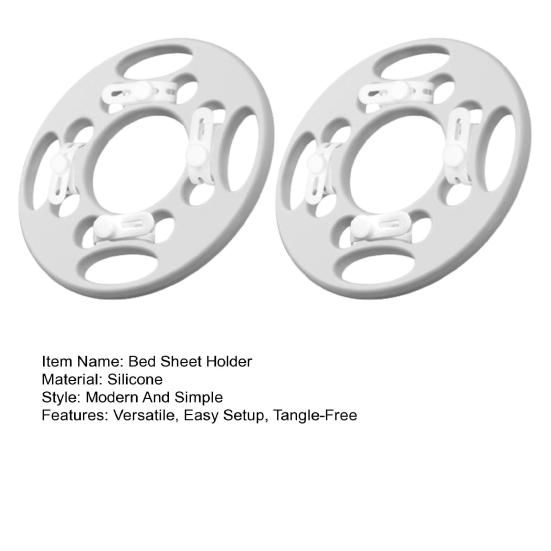 Yousheng Bed Sheet Detangler Duvet Cover Fastener Washer Protector for Sheets Laundry Room Organizer Bed Sheets Accessories