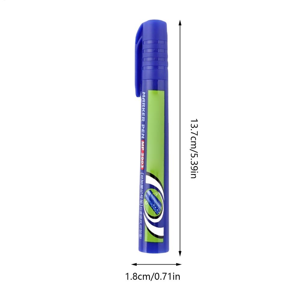 Permanent Markers Oil Based Quick Dry Waterproof Paint Pens For Glass Wood Metal Canvas Ceramic Fabric Rock Painting Tire Stone