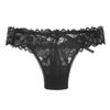 Dámské sexy krajkové kalhotky s nízkým pasem, šněrovací mašličky, dámské kalhotky s G-string spodním prádlem, s pokušením
