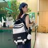 School Bag Female Korean Version Harajuku Ulzzang High School Student Backpack Large Capacity Junior High School Mori Versatile Ins Backpack