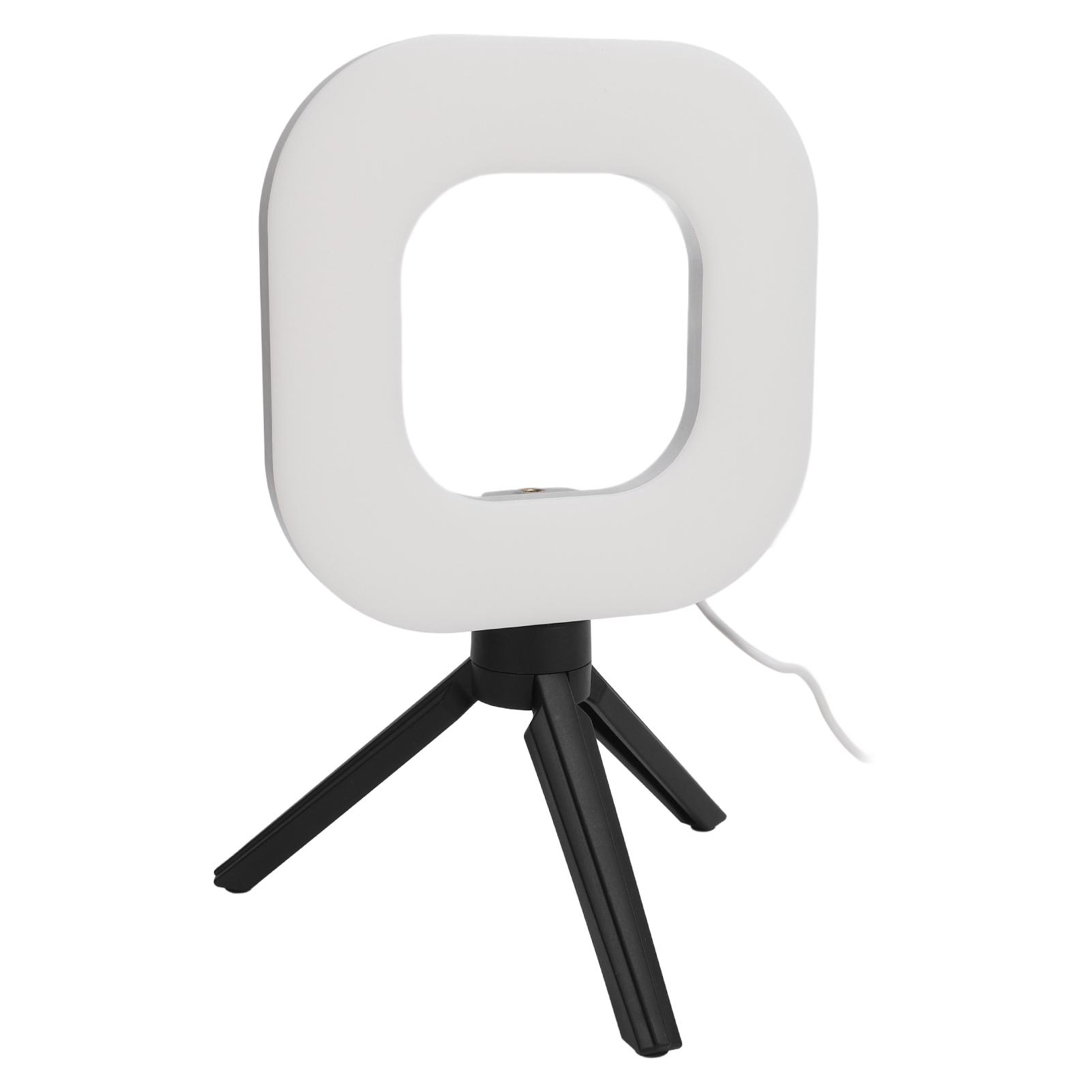 

USB Видеосвет 10 уровней яркости 5 цветов 1500лм 72 светодиода Клипса Лампа для ноутбука со штативом для Прямого эфира