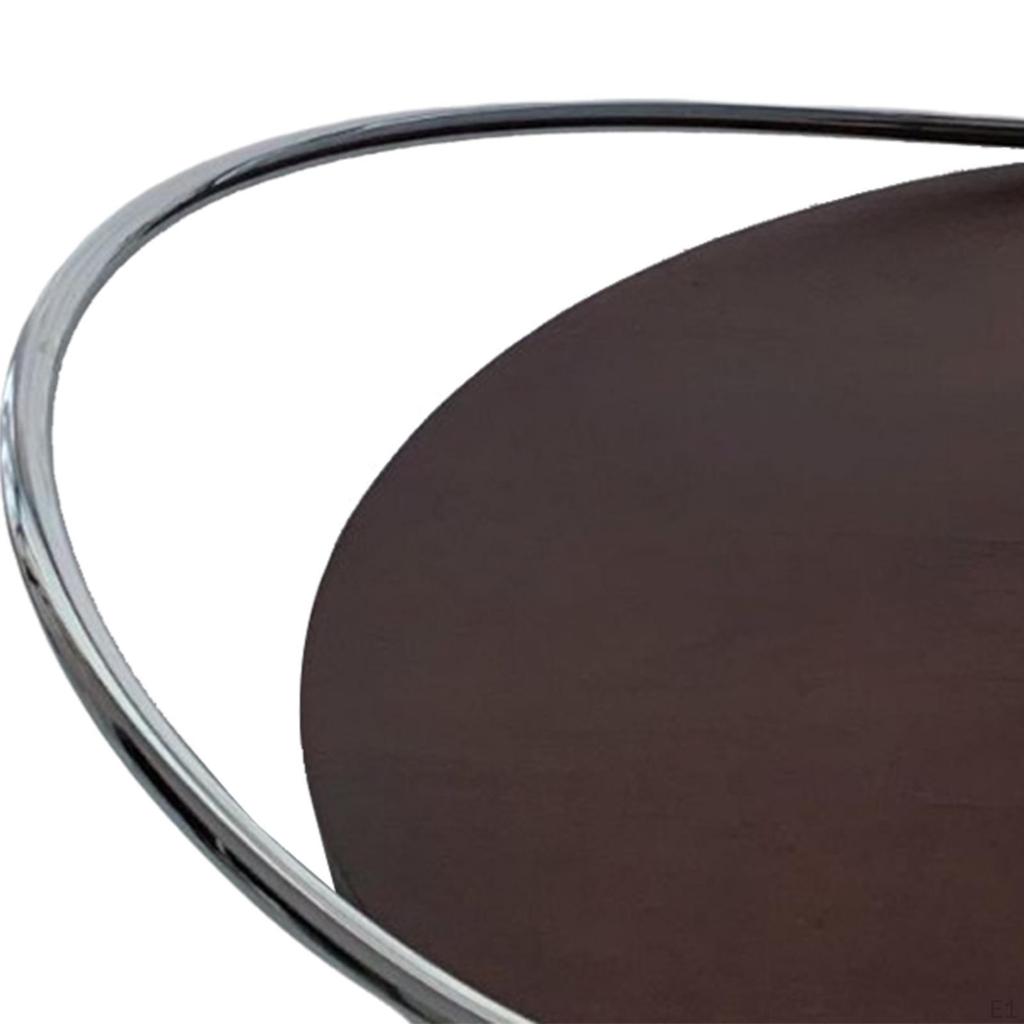 Dinnerware Serving Tray with Handles, Teapot And Cup Organizer, Ideal for Living Room