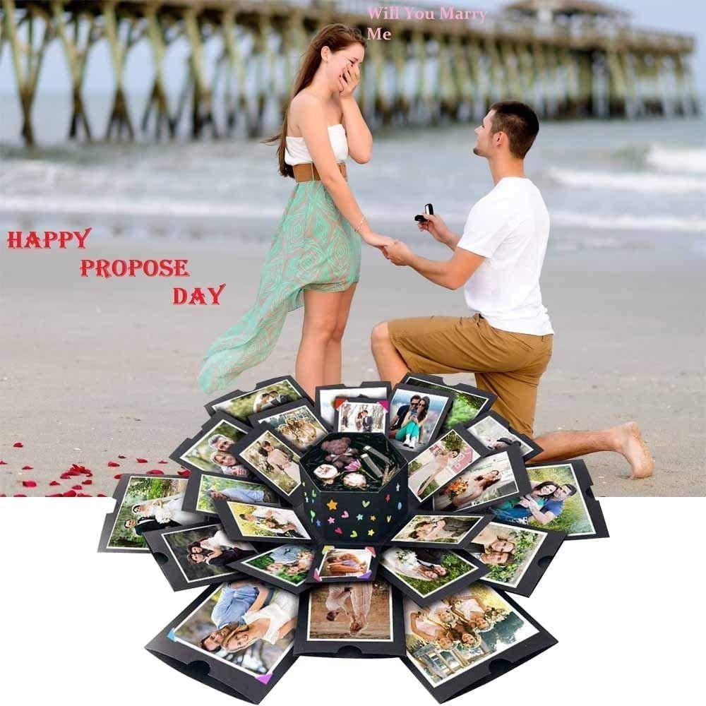 Pop Up Design Creative Exploding Photo Album Preassembled Surprise Jumping Box  Happy Birthday