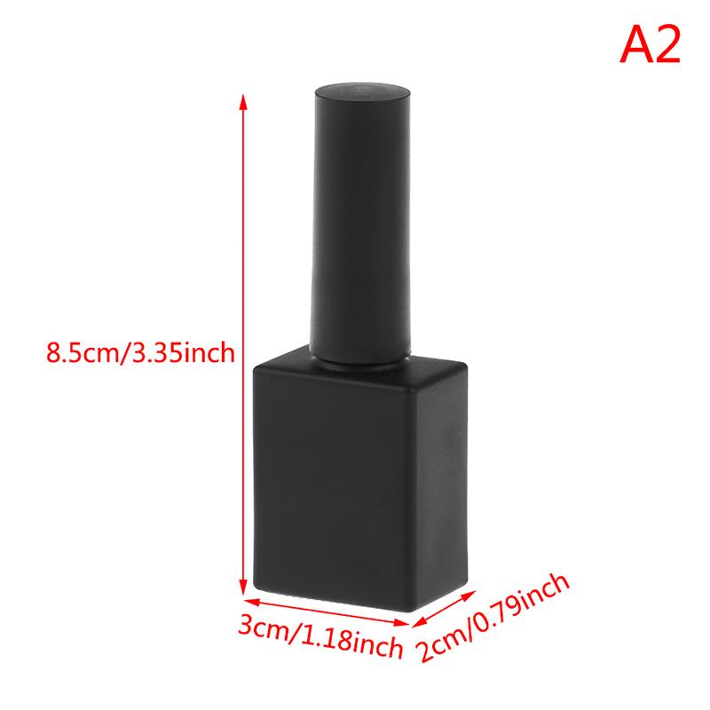 15Ml Empty Nail Polishing Bottle Nail Gel Empty Bottle With Brush Glass Empty Blending Bottle Touch-Up Container